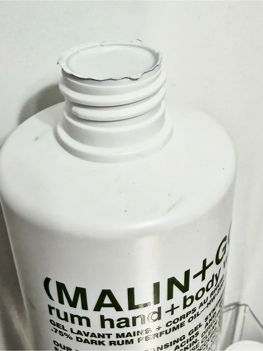 MALIN + GOETZ Rum Hand & Body Wash 16 fl oz (473mL)  New / Sealed